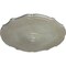 Ekena Millwork Pompeii Ceiling Medallion (Fits Canopies up to 2"), Hand-Painted Flash Gold, 18 7/8"OD x 1 1/2"P CM18POFLS - alternate 2
